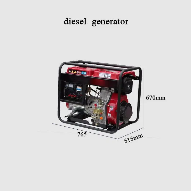 Hot Sale CINTONM Powerful 7000W  Generator Silent  Generators For Home Electric 7KW