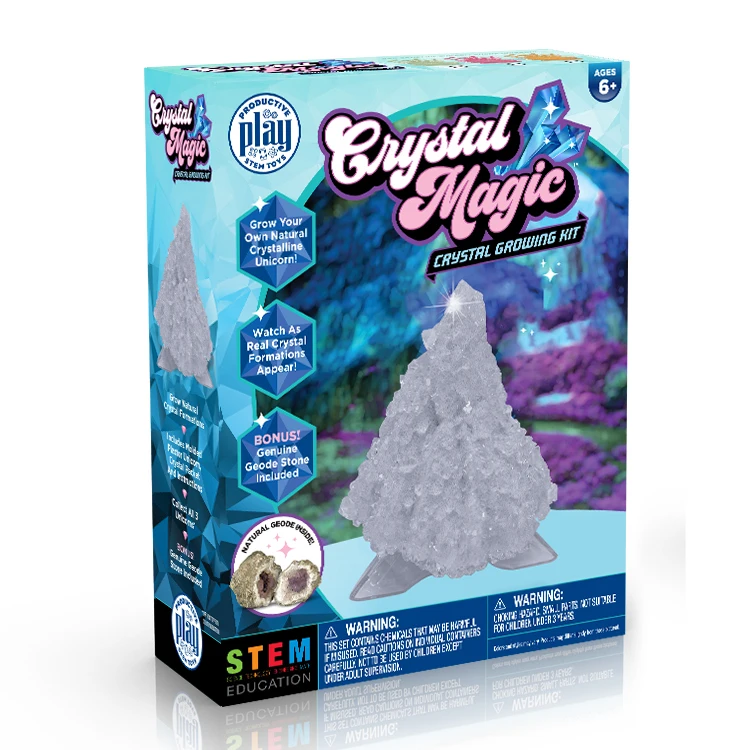 Juguetes Volcano Mould Crystal Growing Kit Volcano Toys for Kids