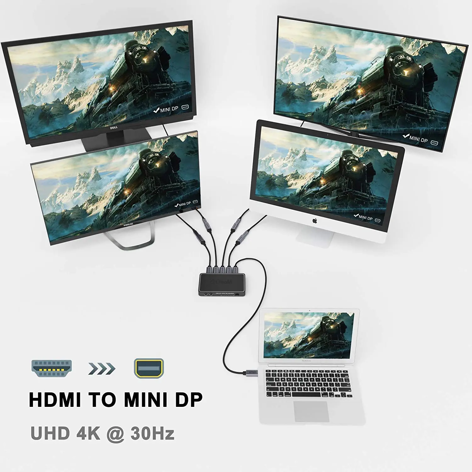 Переходник HDMI A-Mini DP переходник 1 4 папа-мини Displayport 2 мама для оборудованных систем двойной
