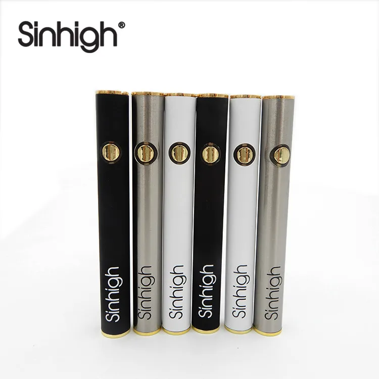 Sinhigh Custom 510 Thread Vape аккумулятор 350 мАч испаритель с переменным напряжением