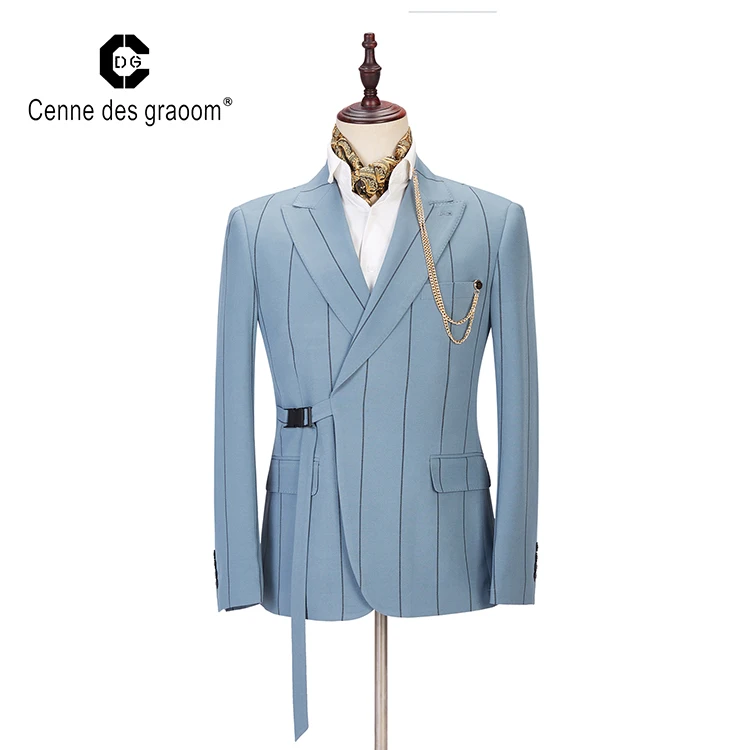 
2020 Fashion Wearing Slim Fit Tailored Wedding Suit For Men (Jacket+Pants) 