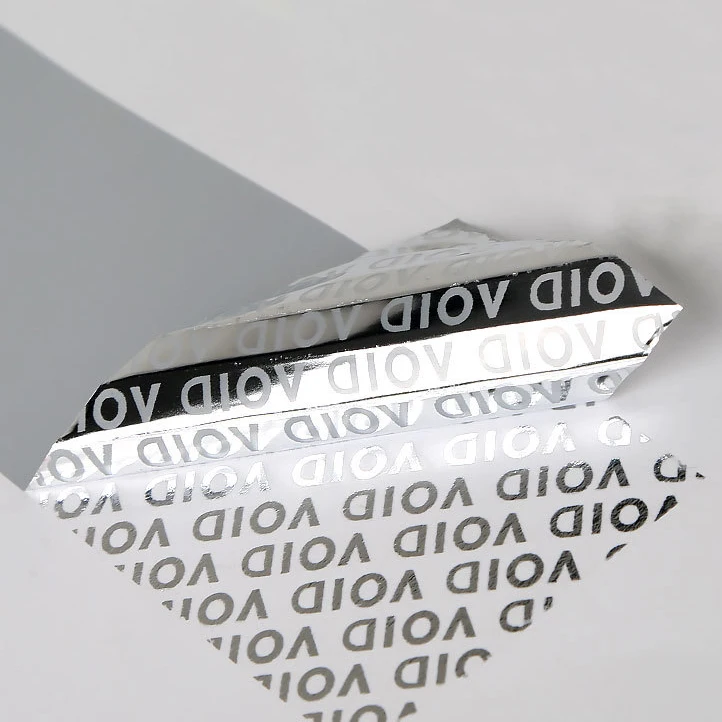 High Security Tamper Evident Seal Warranty Void Original Genuine Authentic Hologram Laser Labels Stickers
