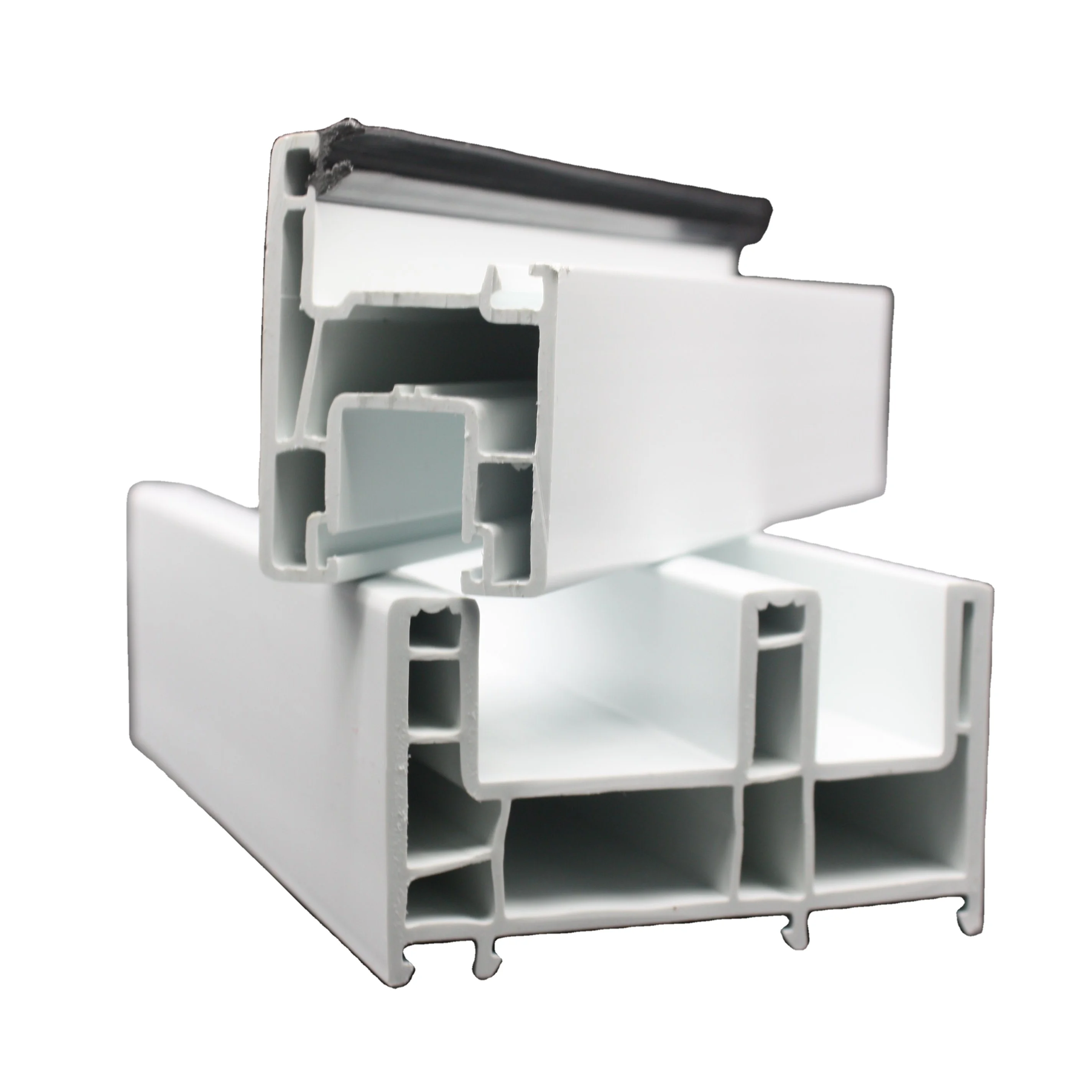 Zhongde pvc profile upvc windows and doors pvc profile OEM manufacturer