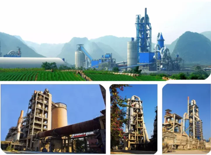 Dry Process Wet Process 500 tpd Cement Production Line  Complete Cement Plant Machines Process Production Line