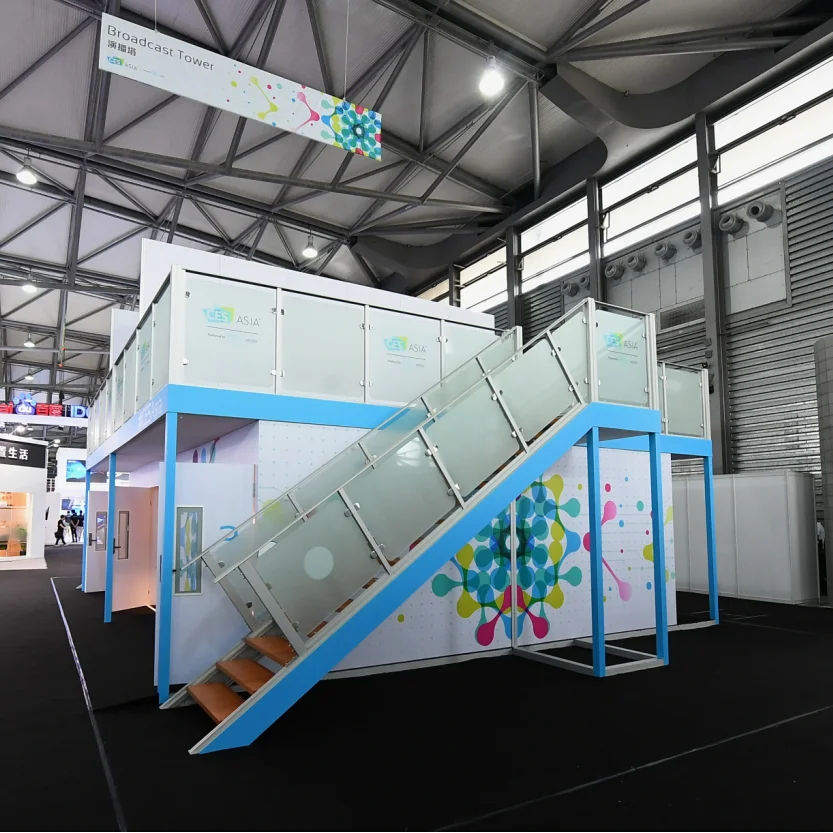 Double Deck,Floor, Form, Second Floor, exhibition booth