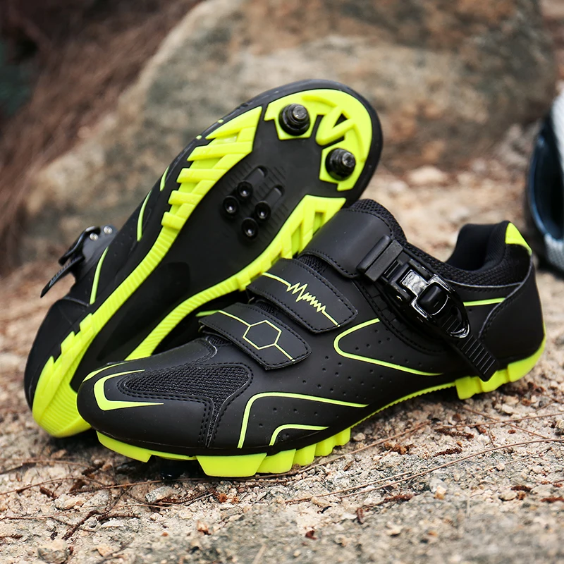 Новинка 2021, модная обувь для триатлона без шипов, скоростная обувь для велоспорта, Уличная обувь для велоспорта, зимняя велосипедная обувь для горного велосипеда