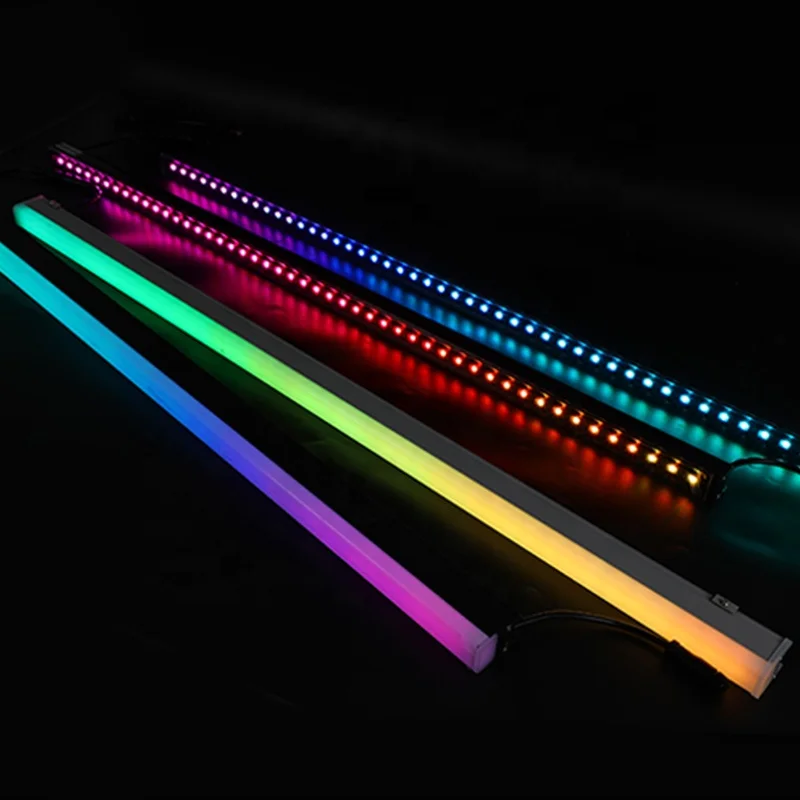 OEM DC12V ARGB DMX Светодиодная панель Адресуемая RGB Водонепроницаемая 12 В светодиодная Пиксельная для клубной музыки печеночная Вечеринка сценическое освещение
