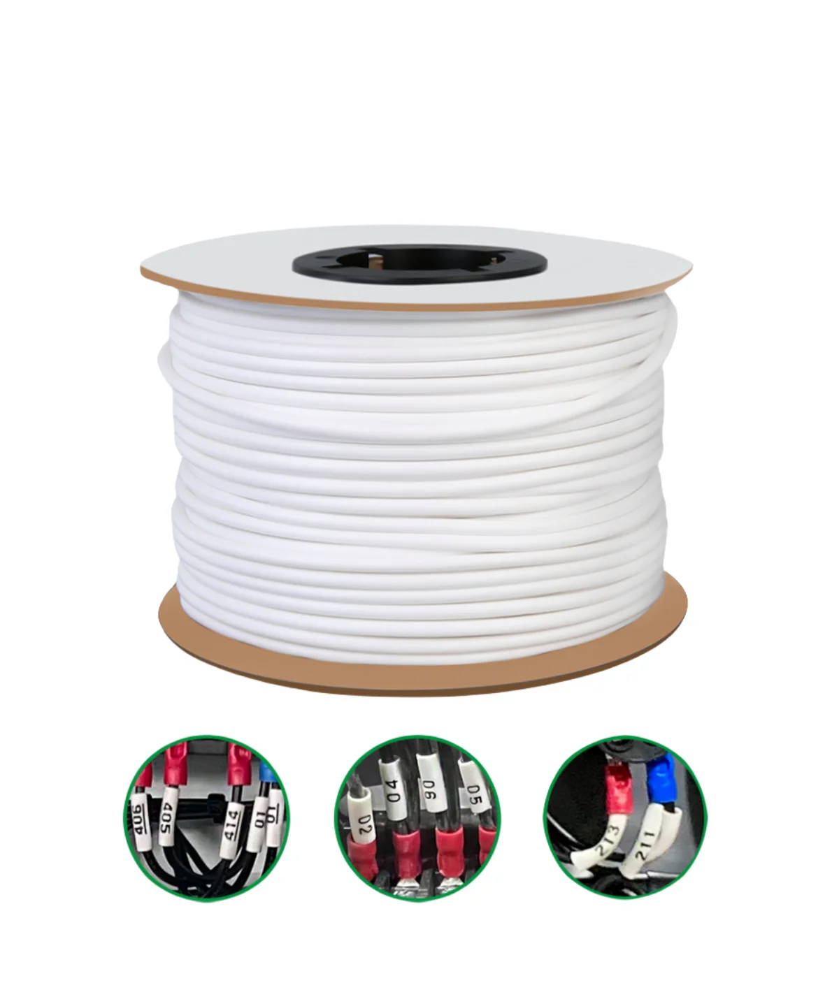 white pvc cable marker tag cable marker strip Cable Marker