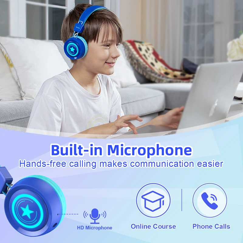Новое поступление детские игровые наушники Bee с Bluetooth 5 0 игровая гарнитура