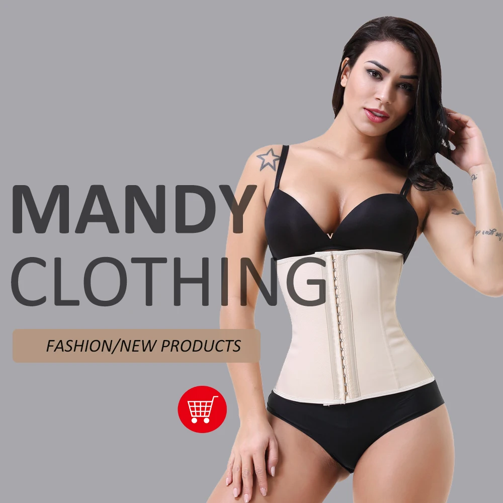 Rubber corset sports abdomen shaping corset ladies restraint belt latex fitness corset belt