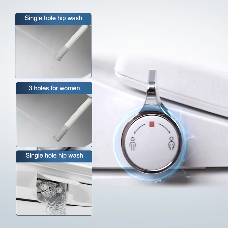 Bathroom washable sanitary smart bidet automatic toilet seat cover Intelligent smart heated toilet seat
