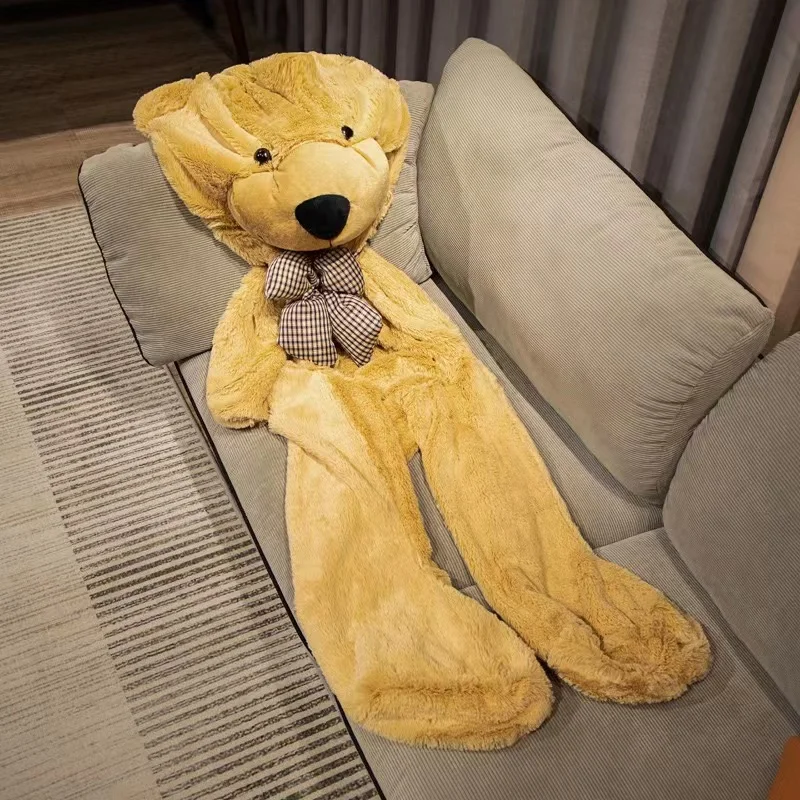 Newest Custom Big Teddy Bear Toys Stuffed Giant American Valentines Teddy Bear Skin Cover Plush Bear