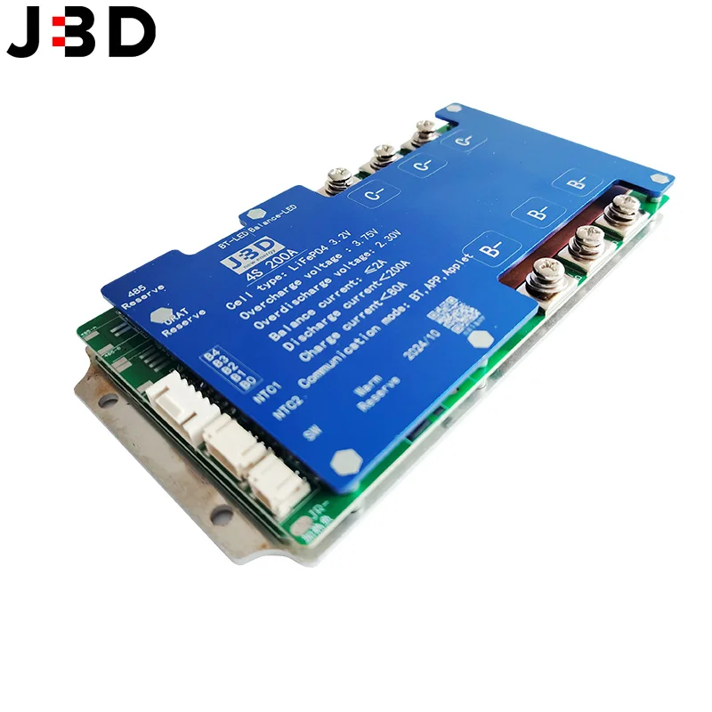 JBD BD2A4S10P 4S 200A 150A Smart li-ion BMS JK lead acid battery management system bms for e-bike 4S 8S 12V 100A Lifepo4 Battery