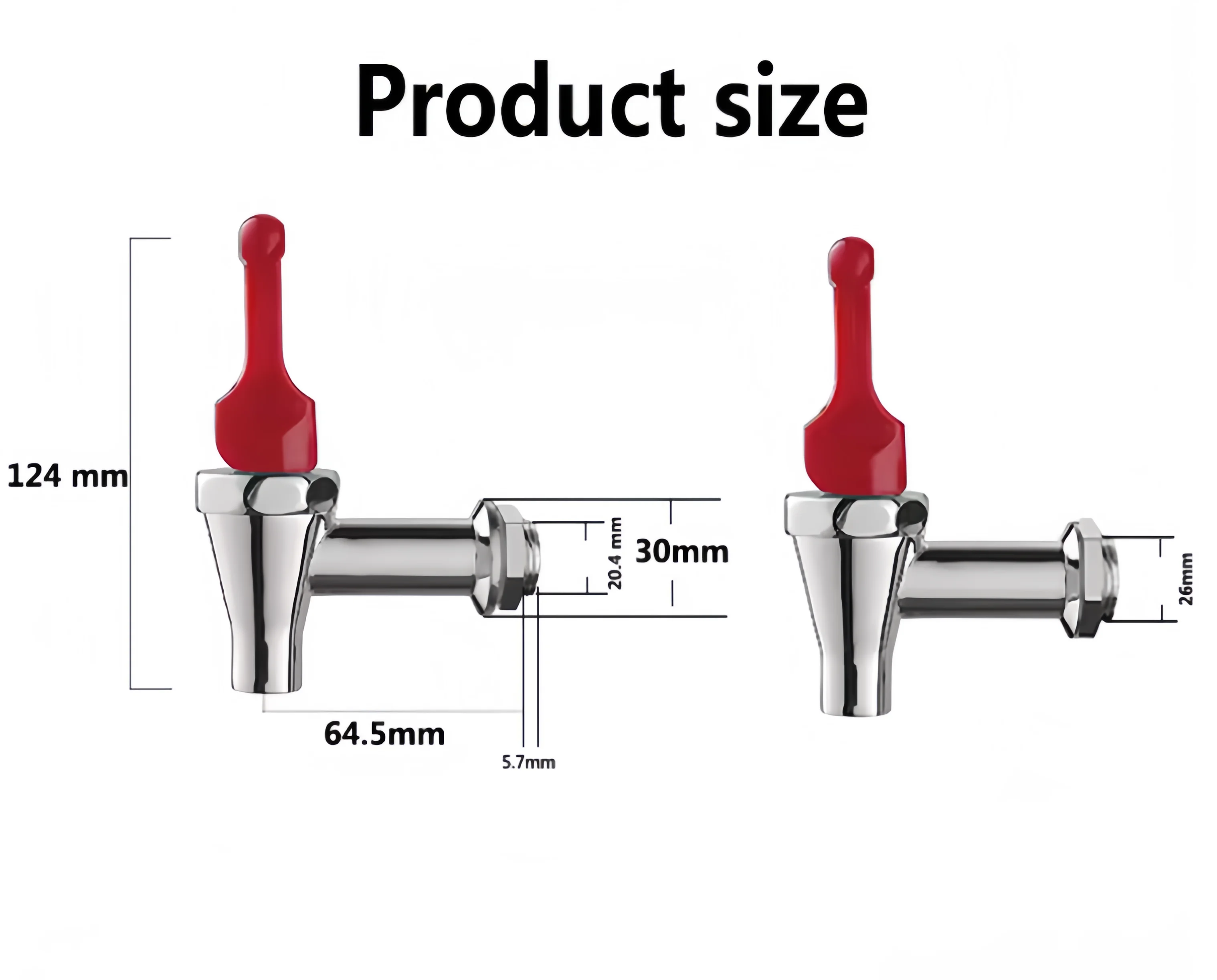 coffee espresso maker commercial stainless steel electric hot water boiler coffee maker Boiler Tap Spigots