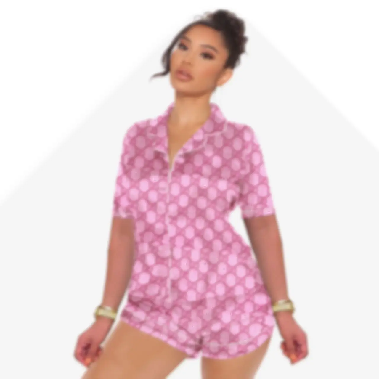 
welkin 2021 spring short sleeve designers silk satin sleepwear pajamas two piece sleepwear short set 