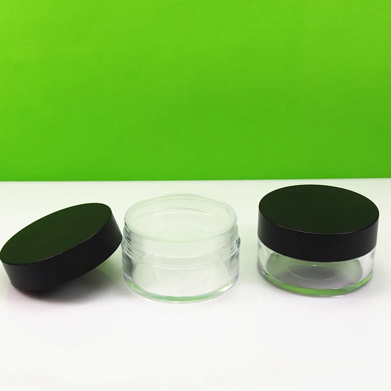 Высококачественный роскошный пластиковый косметический контейнер для пудры