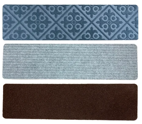 8'*30' Polyester Material TPE Backing Washable Stair Mat