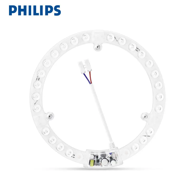 Круговой модуль от PhilipLED, модификация панели лампы, кольцевая трубка, Светодиодная потолочная лампа, фитиль, светодиодный круговой мод, 10 Вт, 14 Вт, 19,5 Вт