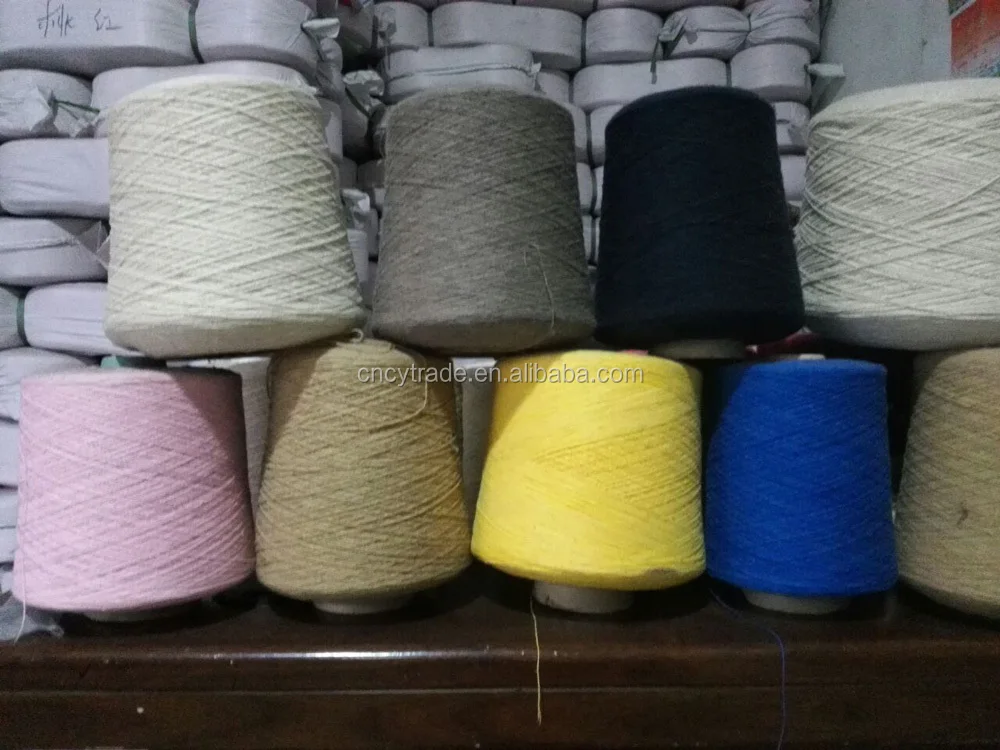 Nm15 recycled high quality acrylic hb yarn for socks or knitting fabric or hat