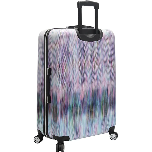 Lightweight Hardside Suitcase Carry on Case Resistant Hard Luggage Set with 8-Rolling Spinner Wheels