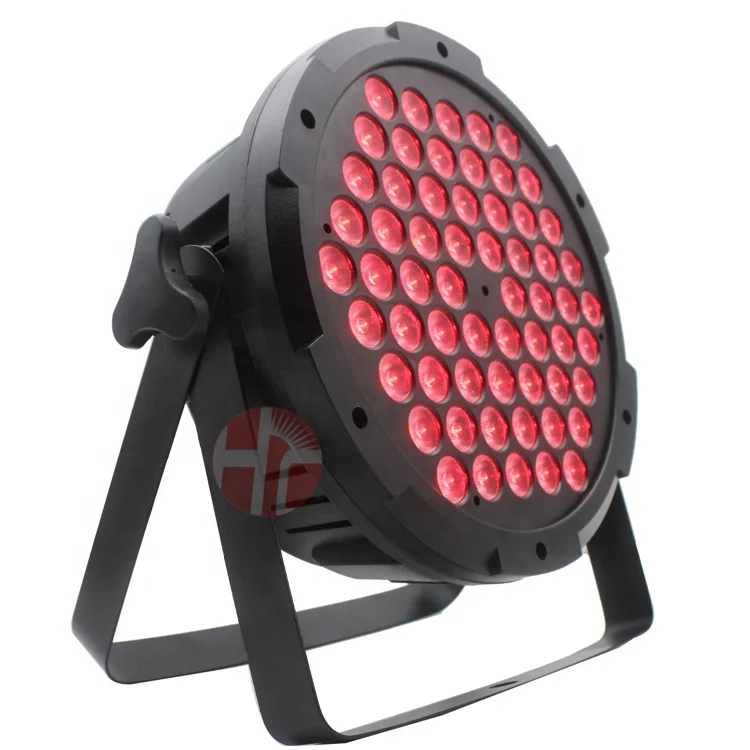 china led par cans 60x3w rgb 3in1 led flat par can indoor DMX 512 led par light beam lights