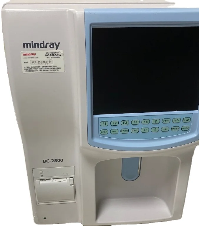 Бывший в употреблении оригинальный анализатор гематологии Mindray bc2800 bc 2800 3 Diff машина для анализа крови кровяной оборудование цена