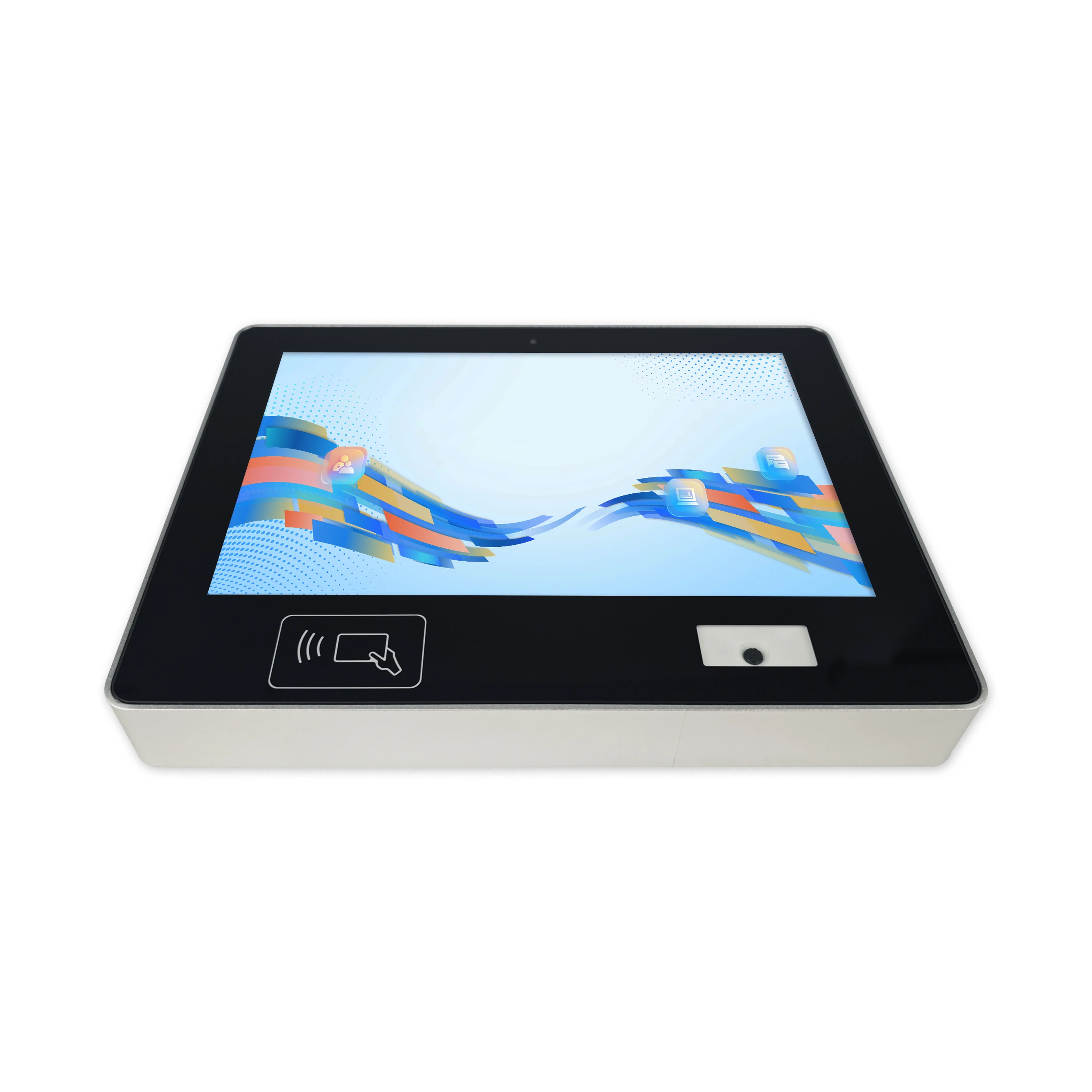 POS Price Checker DEWO Industrial Panel PC Touch Screen NFC 10 Inch Touch Screen Wall-mounted