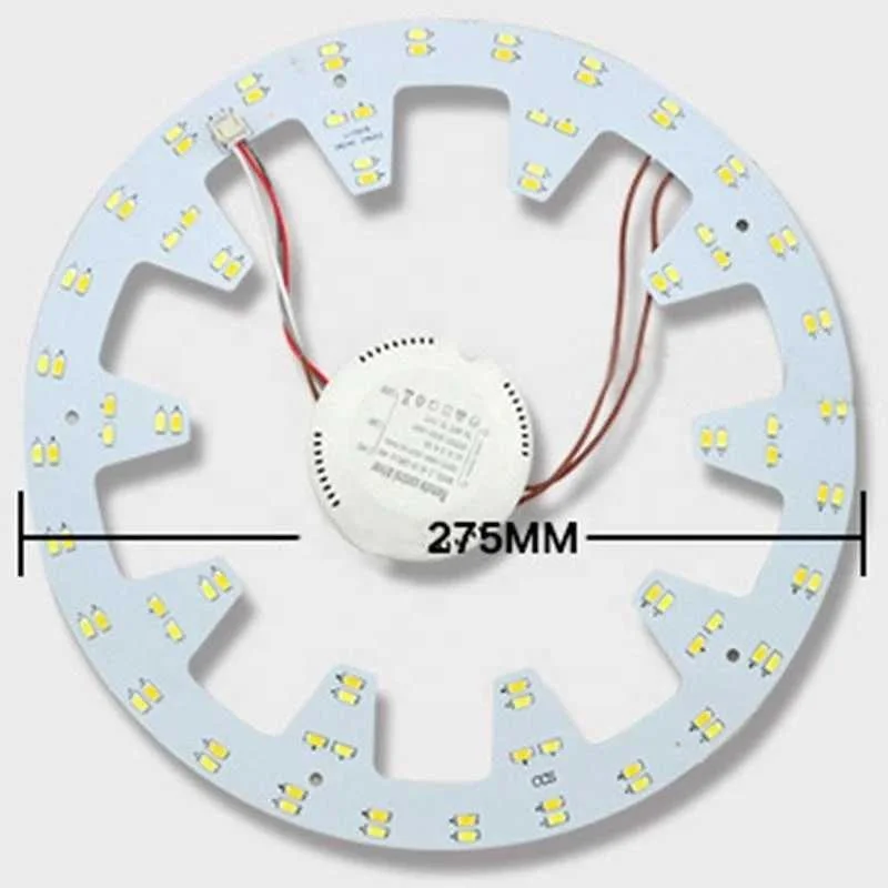 10.82in 24W 96 LEDs 5730 SMD Three Light Colors LED Ceiling Light Aluminum PCB Round Board LED Panel Lights