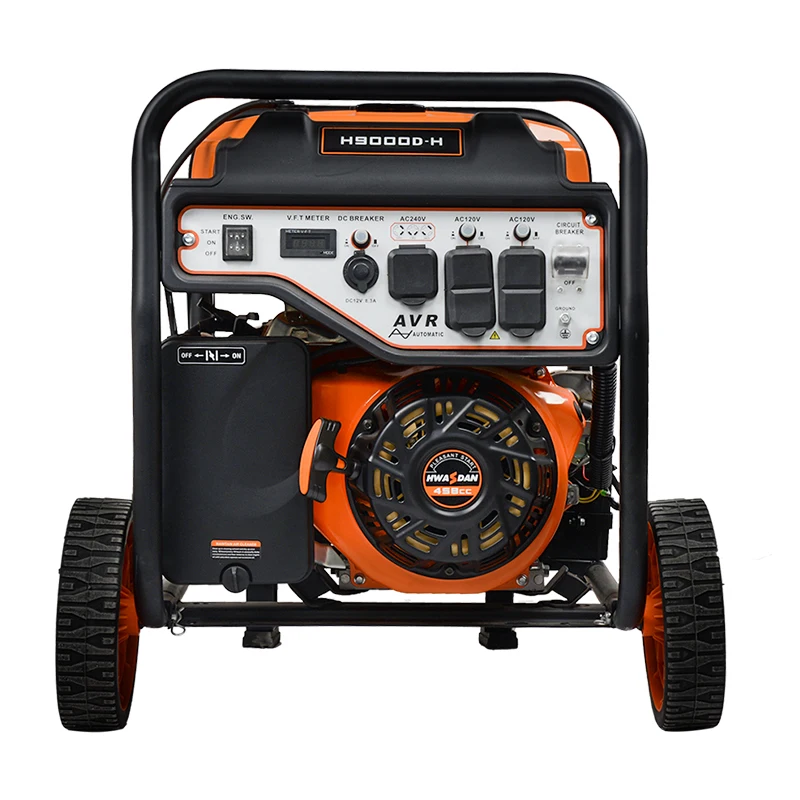 Hwasdan Manufacturer wholesale price Electric start Portable 4kw 5kw 6kw outdoor portable power Gasoline Generators
