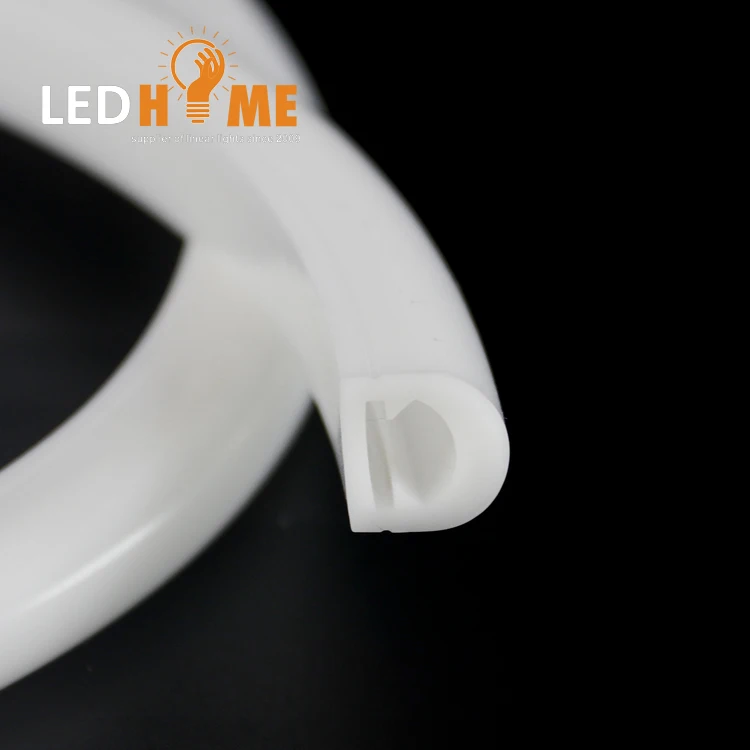 Dome head flexible silicon neon tube APA13F with SMD2835 led strip