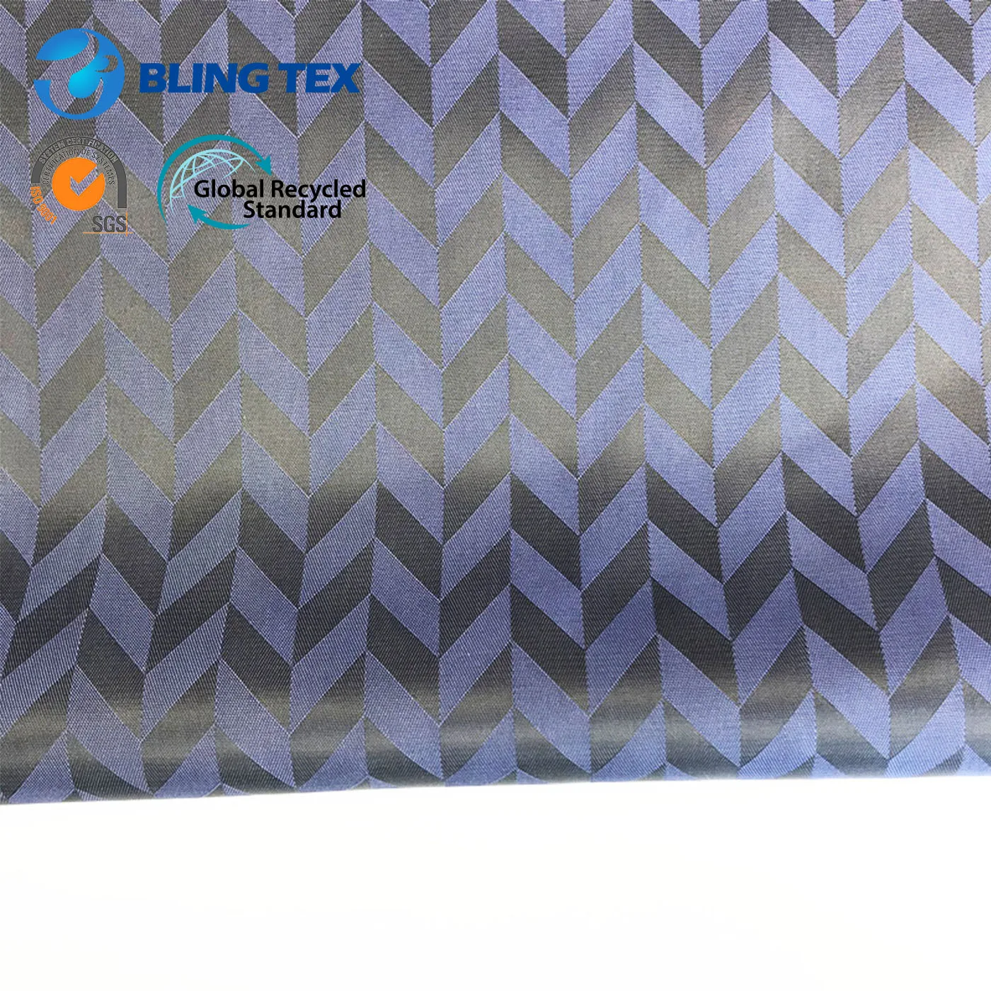 soft inner lining fabric Polyester viscose rayon jacquard fabric