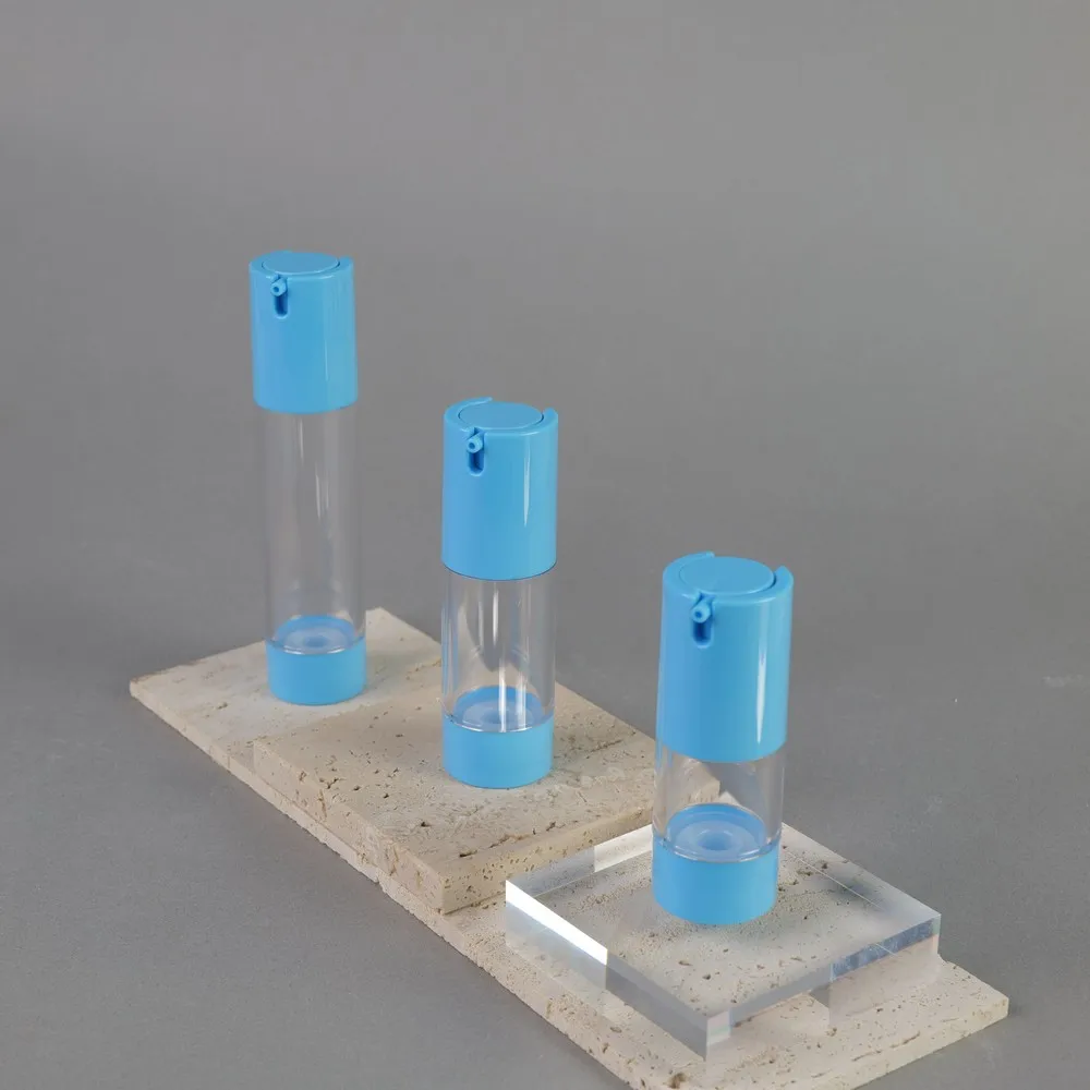 80ML, 100ML, 120ML Transparent Refillable Matte Frosted Cosmetic Skin Cream Essential Oil Small Airless Pump Spray Bottle