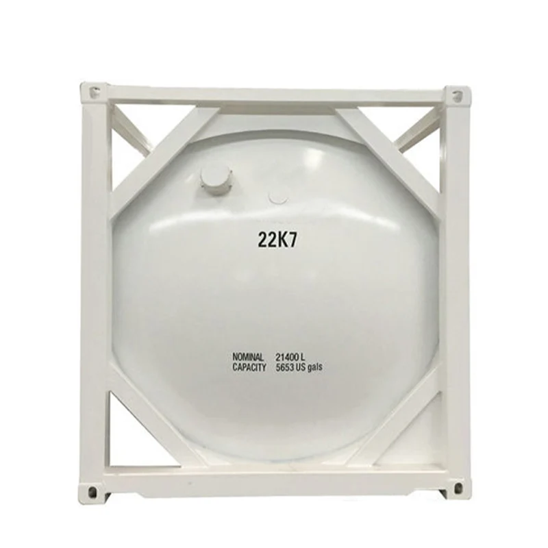 China Competitive Price Storage Device for Liquid Gas Vertical Steel Iso Tank Container Stainless Steel Storage Tank