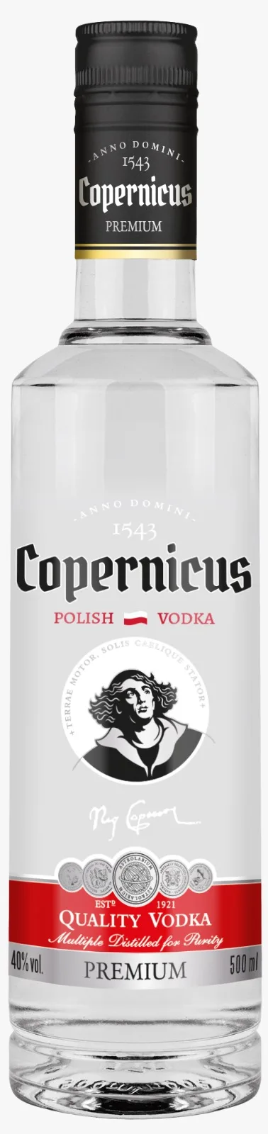 Бутылка водки Copernicus зернистая нейтральная по хорошей цене Высококачественная спиртовая бутылка индивидуально упакованная