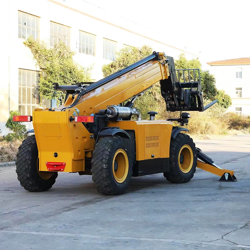 Good Price 4Ton 5Ton Forklift Telescopic Fork Mounted Jib Telescopic Handler Machine