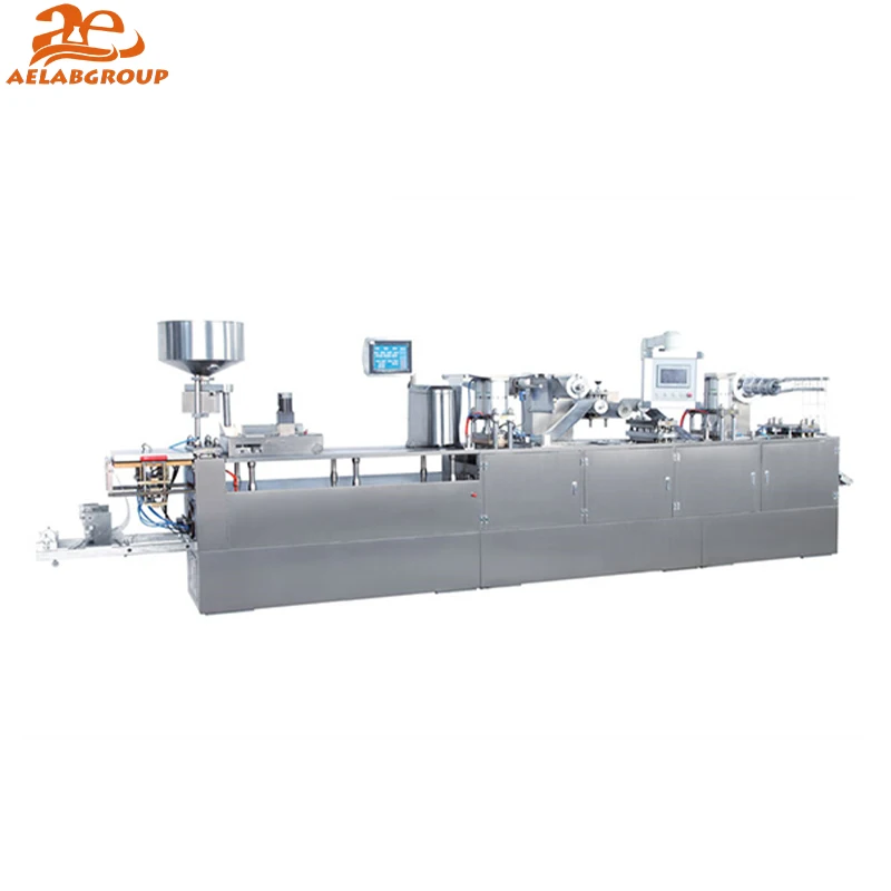 AELAB Automatic Tablet Blister Packing Machine PVC ALU Aluminum Foil Blister Packaging Machines