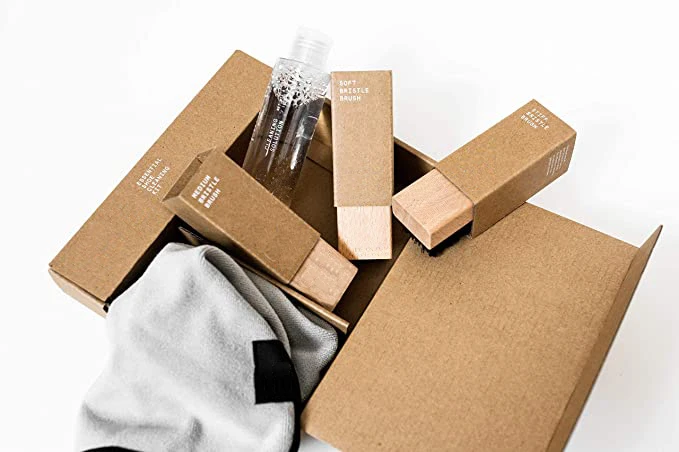 Quick Wipes Leather Canvas Rubber Sneakerhead 5-Piece Sneaky Shoe Polish Care Cleaning Kit Box Manufacturers