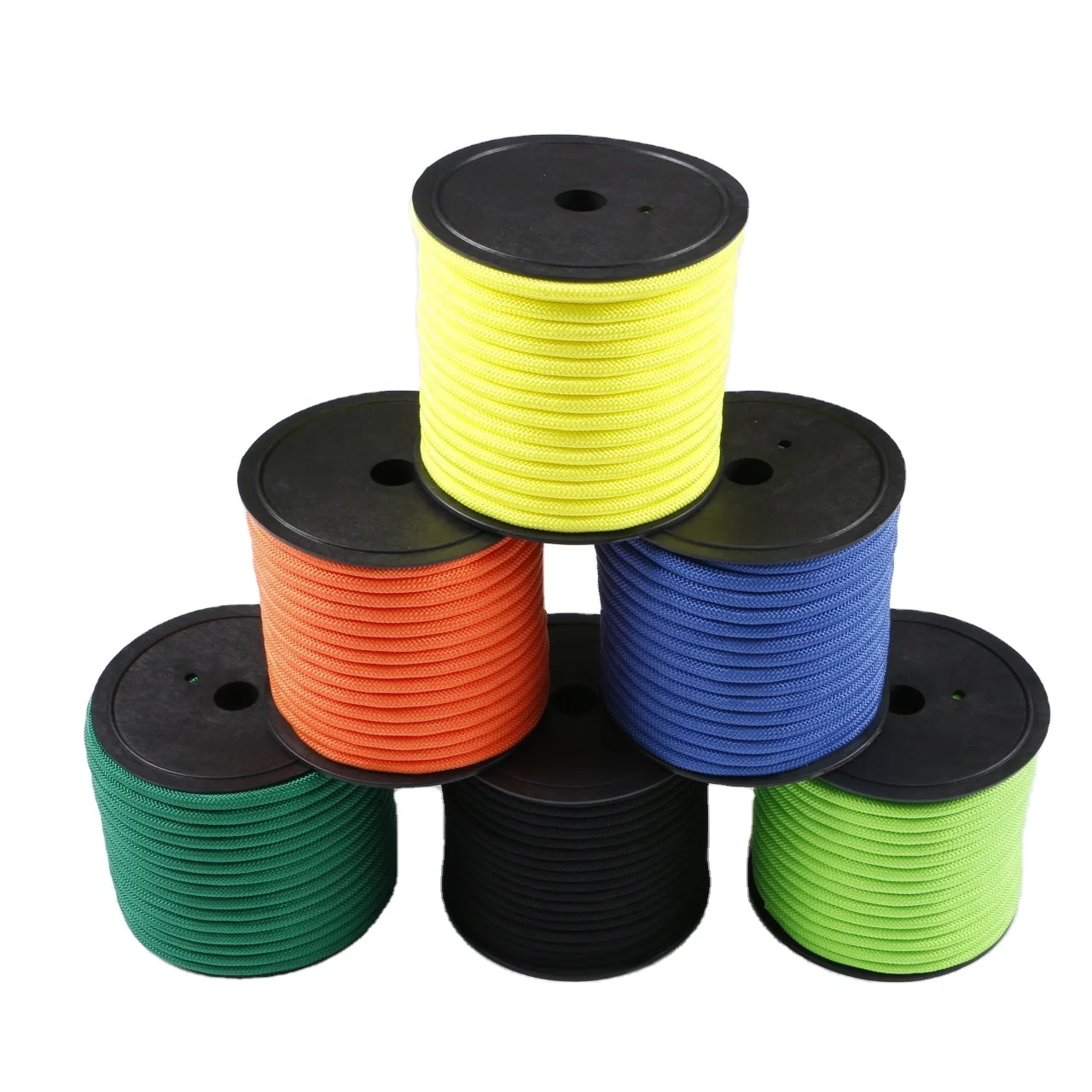 Wholesale High Strength Nylon Packing Rope 1mm - 24mm Polyester Cord Rope Multiple Color Braided Rope