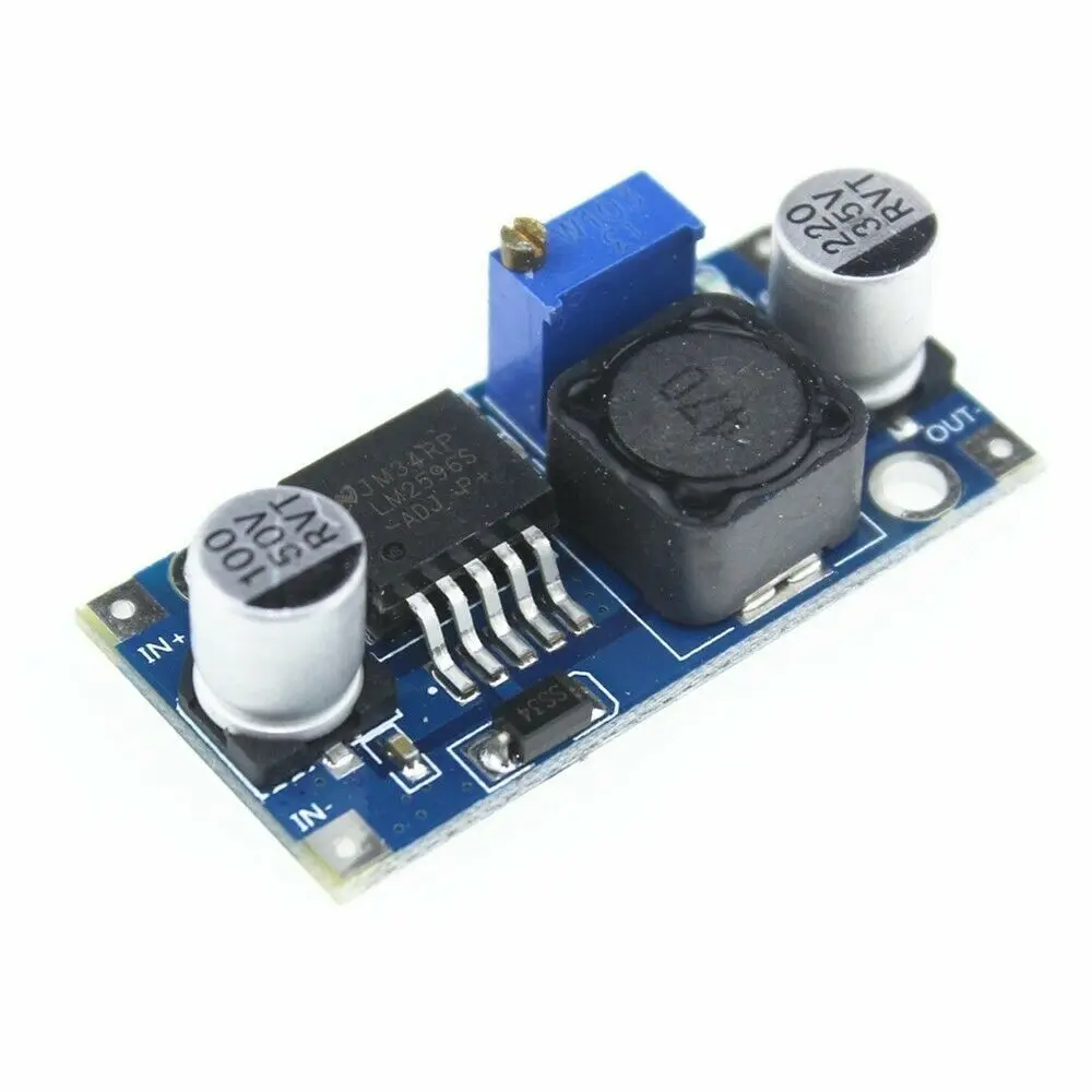 LM2596 DC/DC Buck Converter Step Down Adjustable Power Supply Module
