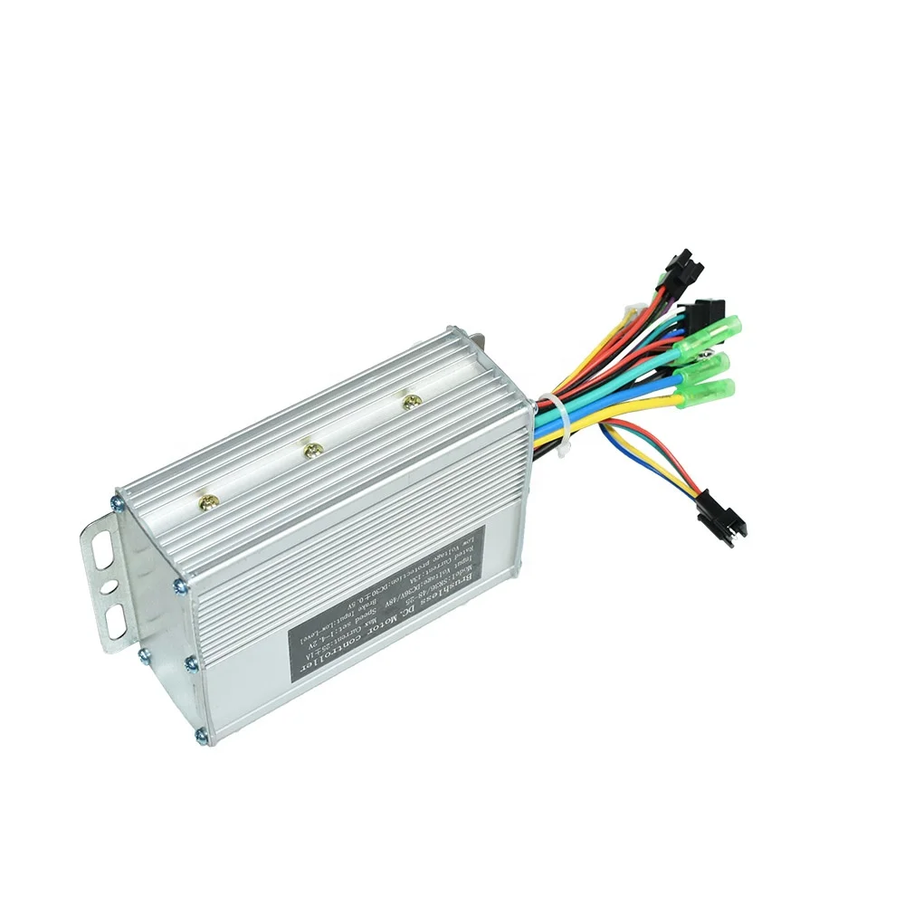 changzhou electric scooter 9 mosfet 36v 48v 25a brushless dc motor speed e-bike 48v 750w controller