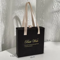 Custom Logo Pink Slide Carton Jewelry Box Packing Drawer Slide Satin Jewellery Box With Handle Ribbon