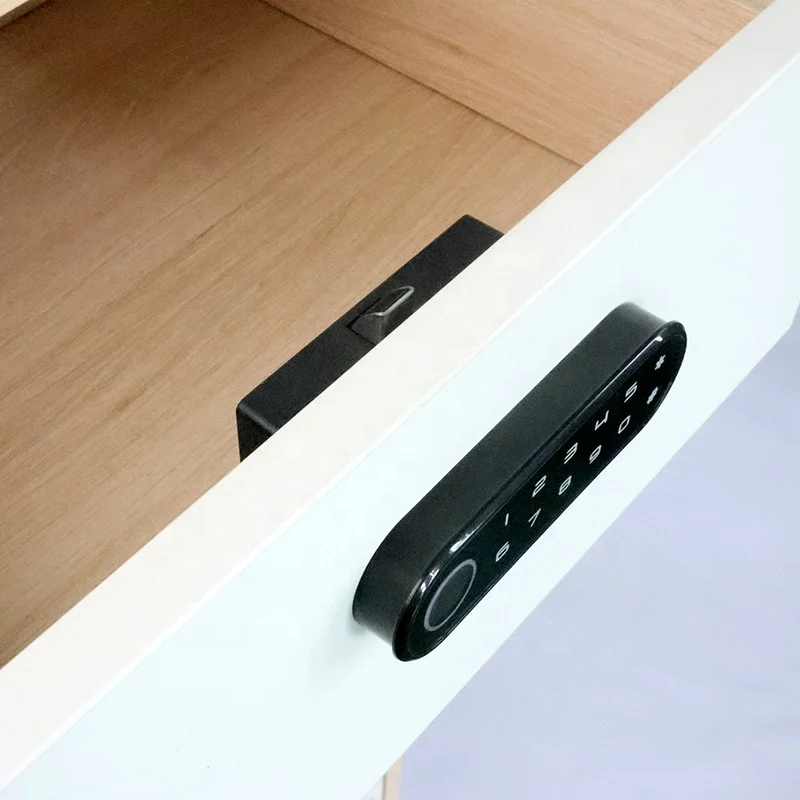 Qidots fingerprint password combination lock digital electronic lock for gym