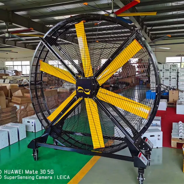 BLDC Motor Heavy Duty Movable Industrial Floor Stand Fan Malaysia Price