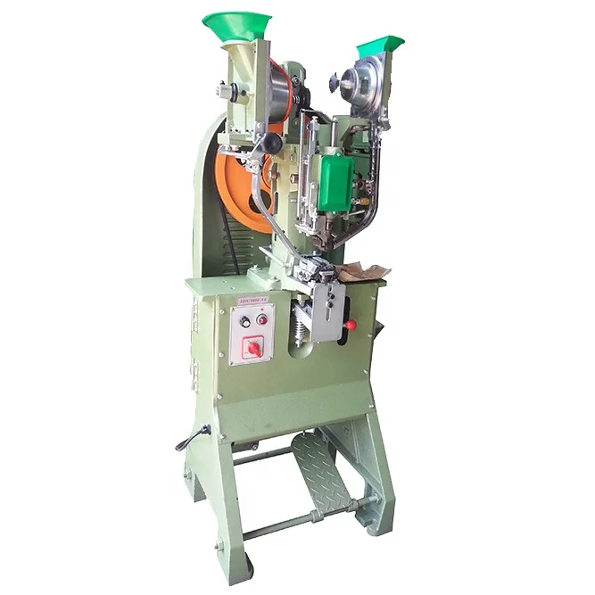 Automatic Eyelet Fixing Metal Snap Button automatic riveting machine