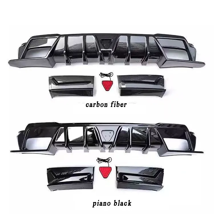 carbon fiber car rear bumper spoiler tail lip protection for honda crv cr-v 2023 2024 2025 exterior accessories auto para kit
