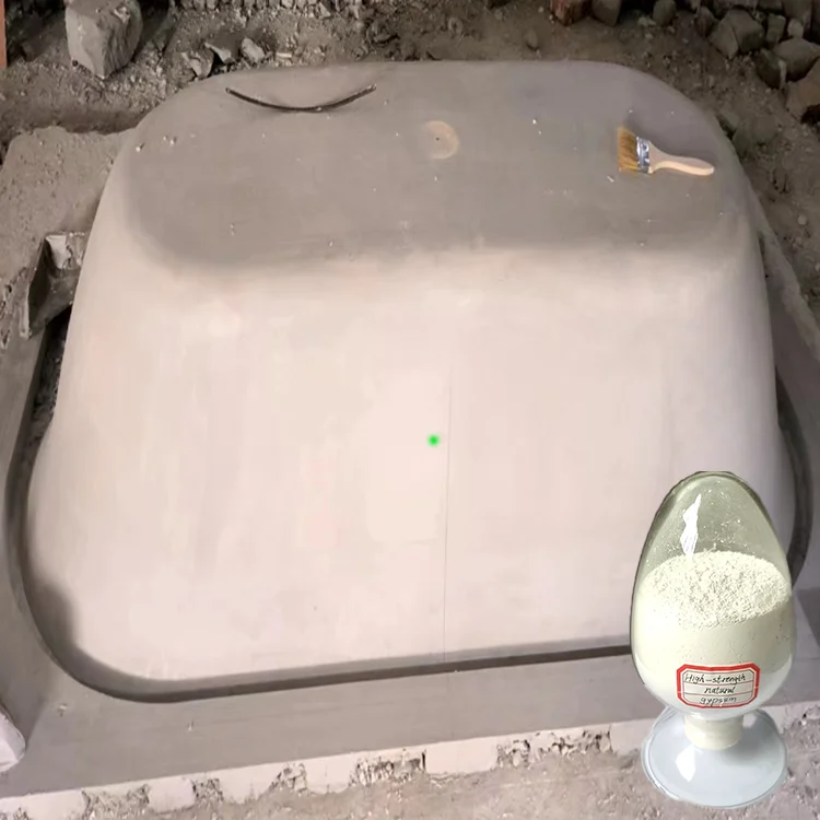 pop cement from guangzhou china  high strength  mold gypsum powder  for bathtub tub  and toilets molds make
