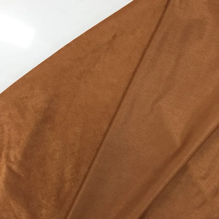 Wholesale eco friendly Shrink-Resistant 100% polyester suede fabric