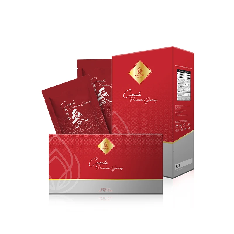 Factory Price Canada Premium Ginseng Herbal Tea Features with Relieve Body Fatigue and Provided Energy