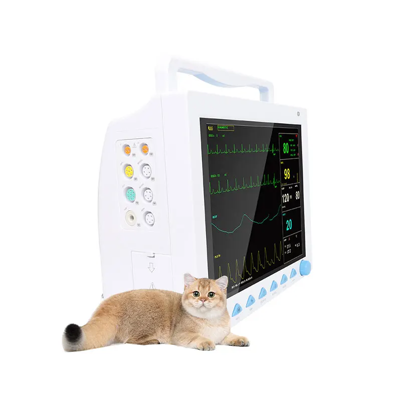 CONTEC CMS8000 Vet Hospital Equipment Vital Signs Multiparameter Patient Monitor for Veterinary use
