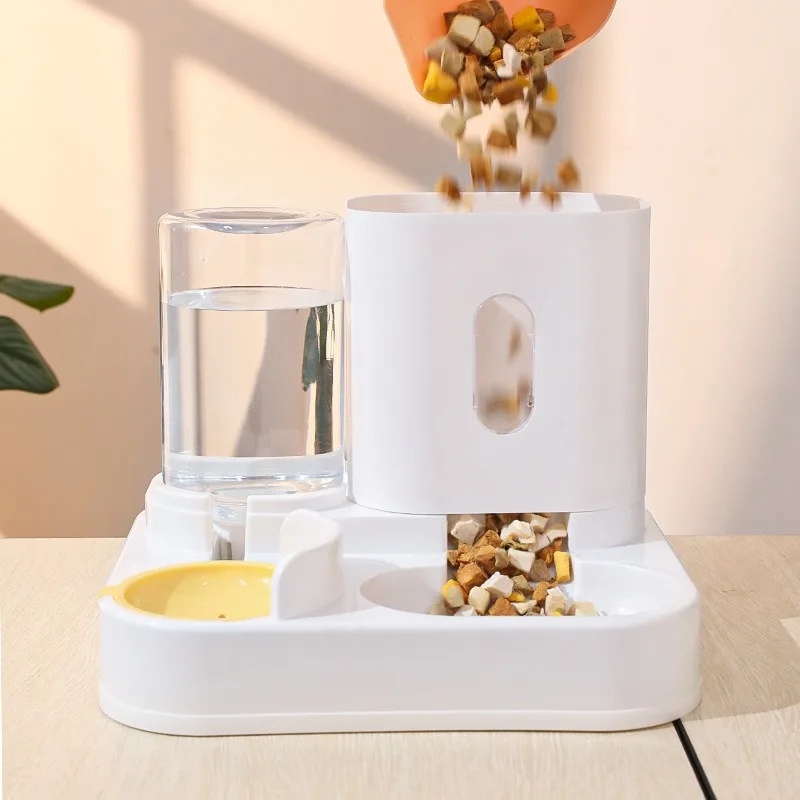 Automatic Pet Feeder Dog Cat Food Dispenser Feeder Automatic Water Dispenser for Pets Cat Dog Pet Automatic Feeder